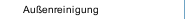 Außenreinigung
